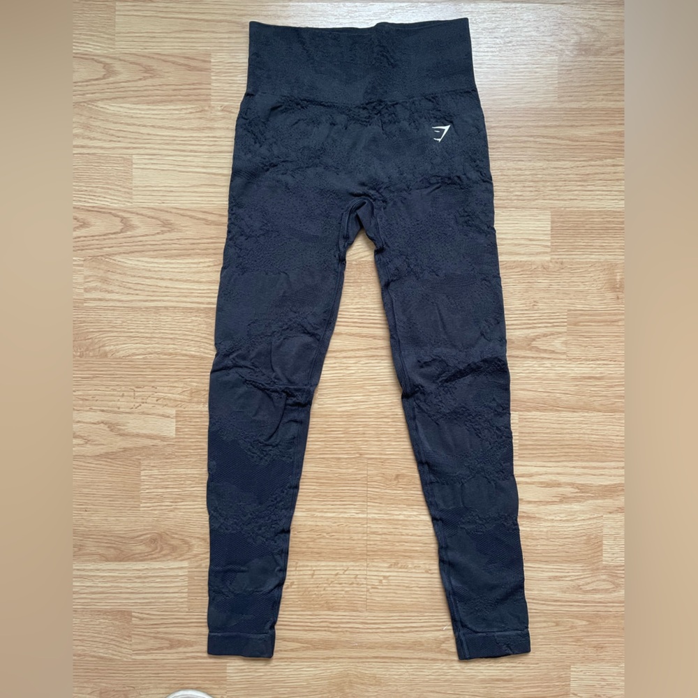 Gymshark Black Adapt Camo Leggings